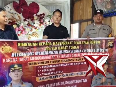 Himbauan larangan memainkan musik remix