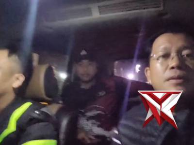 POLSEK PAMPANGAN PATROLI HUNTING