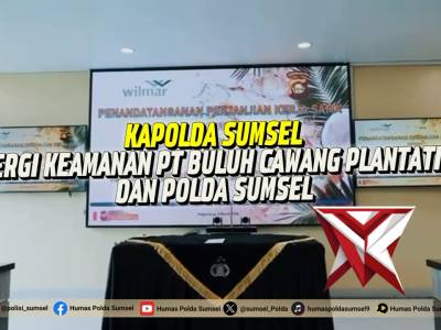 Sinergi Keamanan dan Industri Sawit. Polda Sumsel Jalin Kerjasama dgn PT. Buluh Cawang Plantation