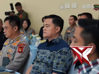 Kapolda Sumatera Selatan, Irjen Pol Dr. Sandi Nugroho, memimpin kegiatan Coffee Morning