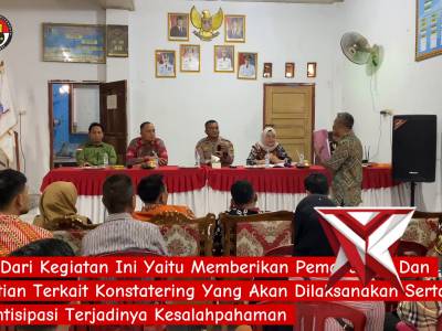 Sosialisasi Pra Konstatering