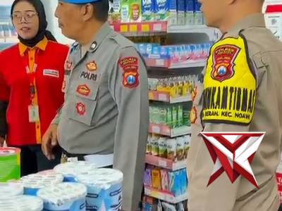 POLSEK NGAWI KOTA CEK BAPOKTING JELANG HARI RAYA IDUL FITRI