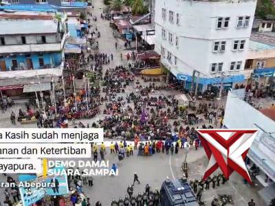 TERIMA KASIH SUDAH MENJAGA KEAMANAN DAN KETERTIBAN KOTA JAYAPURA