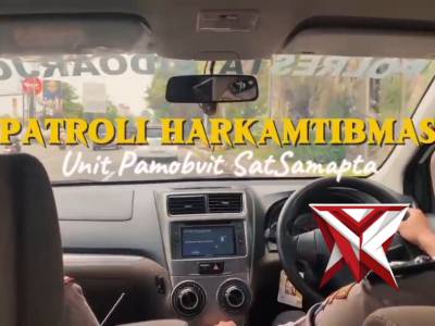 Pastikan Keamanan Maksimal, Pamobvit Polresta Sidoarjo Turun Patroli ke Obyek Vital