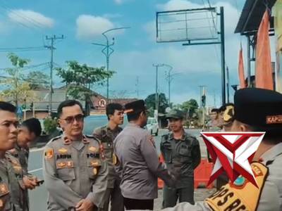 KAPOLRES BASEL CEK POS YAN TOBOALI