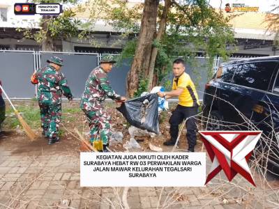 Polsek Tegalsari Laksanakan Gerakan Indonesia Asri