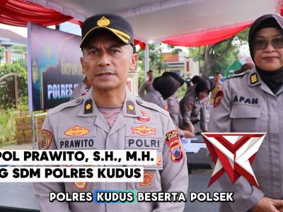 Gerakan pasar Murah Polres Kudus
