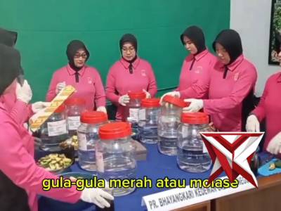 PENGURUS RANTING BHAYANGKARI WAN MENGIKUTI Workshop ECOENZYME SERENTAK BHAYANGKARI SELURUH INDONESIA - PoliceTube