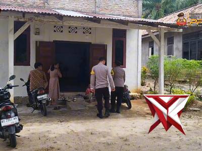 Patroli Pengamanan Ibadah Minggu Gereja Di Wilkum Polsek Maje