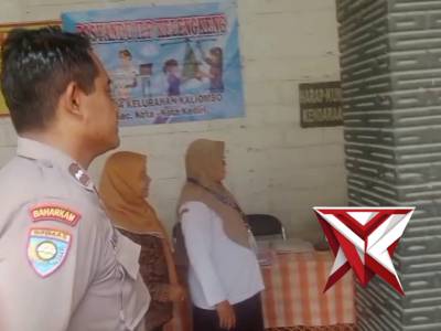 Bhabinkamtibmas kel. Kaliombo