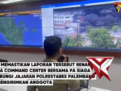 Respon Cepat Call center 110 Polda Sumsel