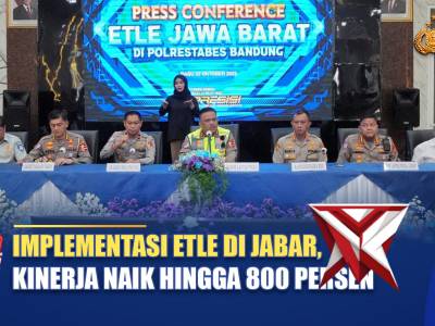 IMPLEMENTASI ETLE DI JABAR, KINERJA NAIK HINGGA 800 PERSEN | NTMC POLRI