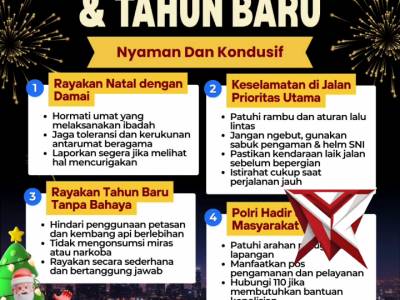 Liburan Natal dan tahun baru