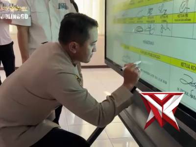 Silaturahmi Kapolres Probolinggo bersama Ketua Perguruan Pencak Silat se-Kabupaten Probolinggo