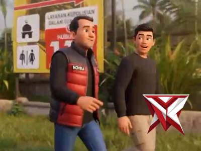 Rest area polsek Megang sakti - PoliceTube