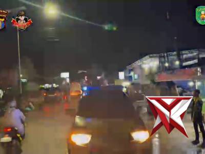 Giat Pawai takbir keliling dalam rangka memperingati hari raya Idul Fitri 1447 H di Kec. Bengalon - PoliceTube