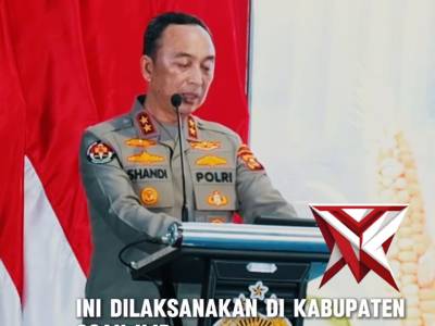 Kapolri Pimpin Tanam Raya Jagung Kuartal I 2026 di Ogan Ilir