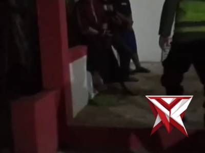 Anggota Polsek Plaosan laksanakan Sambang Pos Kamling di Kel. Plaosan Kecamatan Plaosan