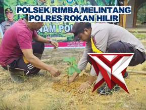 green policing oleh polsek rimba melintang