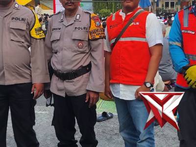 Polsek Waru amankan sholat Idul Fitri di tgl 20  Maret 2026