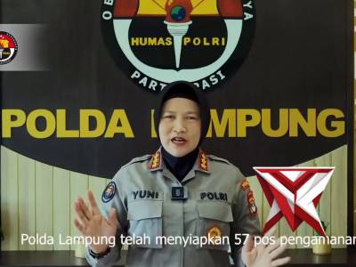 Apresiasi Pemudik, Kabid Humas Polda Lampung Siagakan 93 Pos Guna Kawal Kelancaran Idul Fitri 1447 H