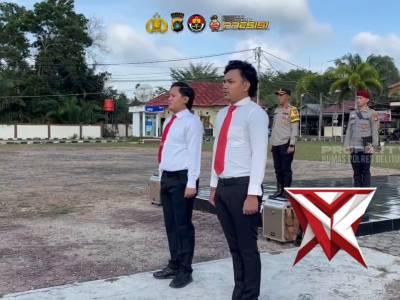 Wakapolres Belitung Timur Kompol Deddy Nuary, S.H., S.I.K. Pimpin Pelaksanaan Apel