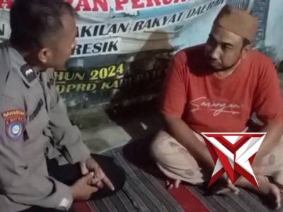 Bhabin Polsek Ujungpangkah Giat Patroli Sambang Ciptakan Wilayah Aman* - PoliceTube