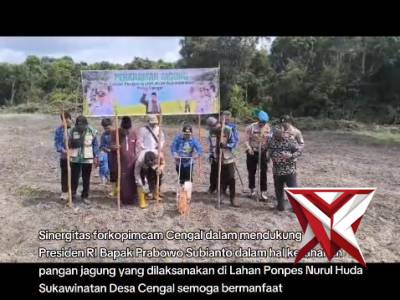 Sinergitas Forkopimcam Cengal dalam rangka mendukung program ketahanan pangan