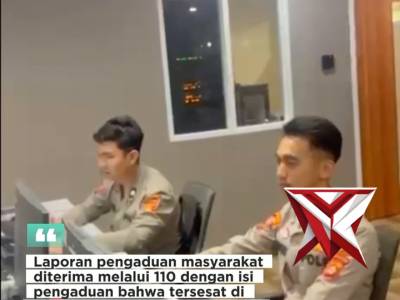 Pemudik Asal Jambi Tersesat di Muba, Polisi Gerak Cepat Berikan Bantuan Arah - PoliceTube