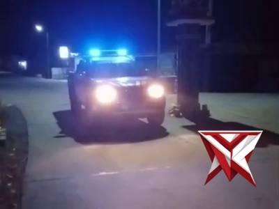 Patroli Unit Samapta Polsek KEDEWAN - Birukan Bojonegoro dijam malam