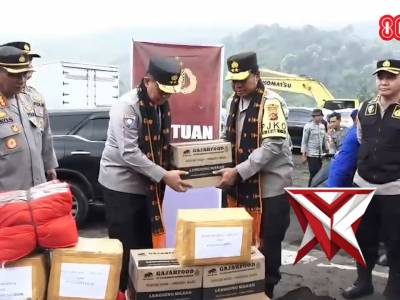 Bantuan Kemanusiaan Polri Tiba di Mauponggo, NTT