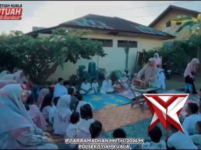 Iftar Ramadhan Polsek Syiah Kuala