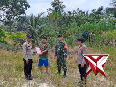 Sosialisasi Maklumat Kapolda Riau Tentang Karhutla