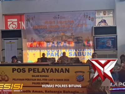 POS PENGAMANAN DAN PELAYANAN TERPADU HARI RAYA IDUL FITRI  1447 H POLRES BITUNG.