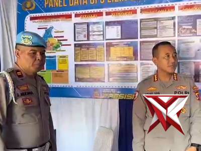 pengecekan langsung kesiapan Pos Pelayanan dan Pos Pengamanan