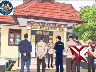 Polsek bts ulu kami siap melayani masyarakat