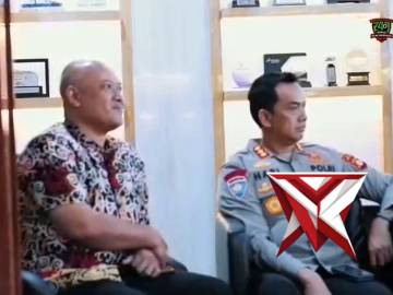 Kapolda Sumatera Selatan Irjen Pol Dr. Sandi Nugroho menerima audiensi jajaran pimpinan PLN UID S2JB