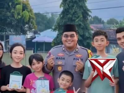 Polres Musi Rawas Polda Sumsel melalui Bhabinkamtibmas Berbagi