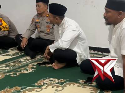 Safari Ramadhan: Silaturahmi kapolres magetan dg Ketua BAZNAS Kabupaten Magetan