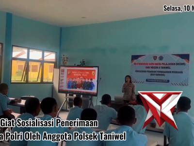 GIAT SOSIALISASI PENERIMAAN ANGGOTA POLRI