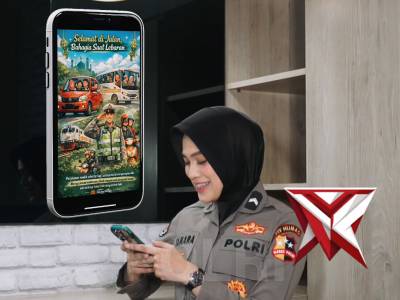Arus Mudik Lebaran 2026, Korlantas Polri Perkuat Teknologi Informasi hingga Gunakan Drone Pantau.
