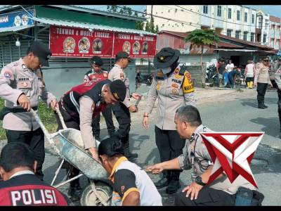 GERAKAN INDONESIA ASRI POLRES PRABUMULIH