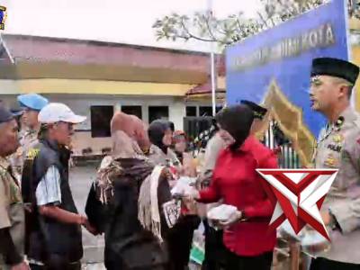 Ramadhan prima polres sukabumi kota berbagi takjil