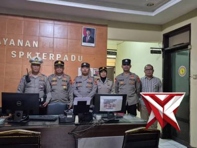PAWAS POLSEK SUKASARI POLRESTABES BANDUNG PIMPIN GIAT SIAGA MAKO