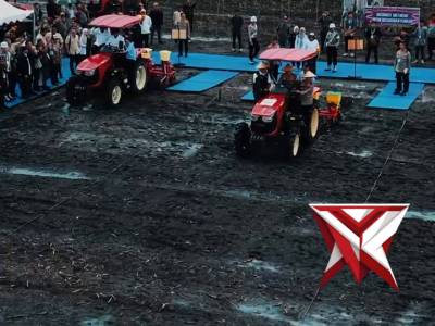 Tanam Raya Jagung Kuartal 1 Tahun 2026 di Ogan Ilir oleh Bapak Kapolri.