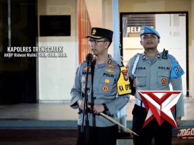 Pastikan Kamtibmas Malam Lebaran Kondusif, Polres Trenggalek Kedepankan Preventif dan Humanis