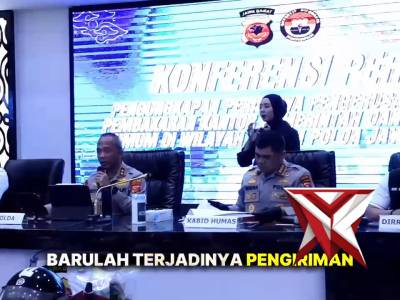 Polda Jawa Barat mengungkap adanya aliran dana dari luar negeri