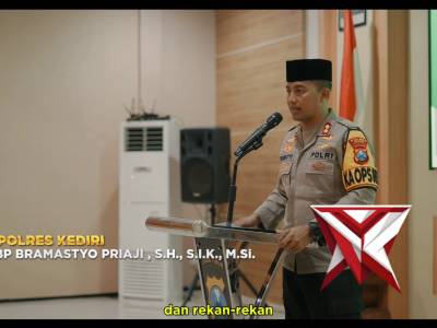 Buka Puasa Bersama, Polres Kediri Rangkul Ormas Keagamaan, Mahasiswa dan Wartawan Perkuat Sinergi Ka