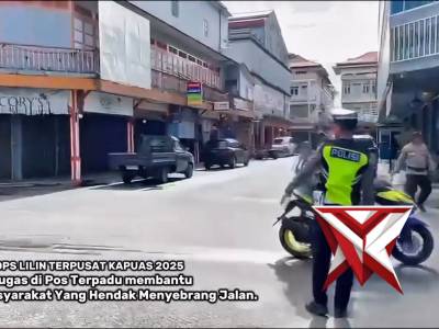 Personel Ops Lilin Terpusat Kapuas 2025 Polres Singkawang