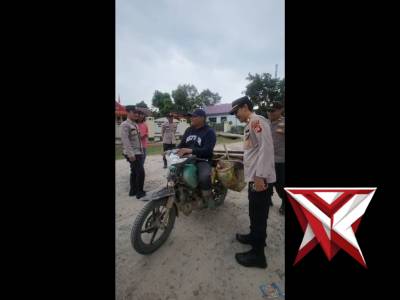 Giat KRYD Polsek Cengal dalam rangka menjaga situasi Kamtibmas pasca lebaran idul fitri